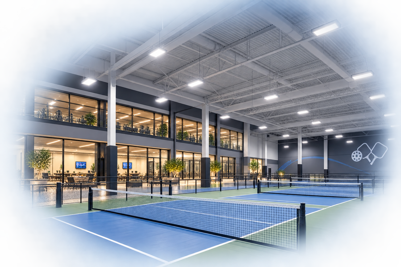 <h1>Engineered For Performance</h1><p>American-made, specification-grade LED lighting designed for exceptional uniformity, visual comfort, and glare control in indoor sports facilities.</p>